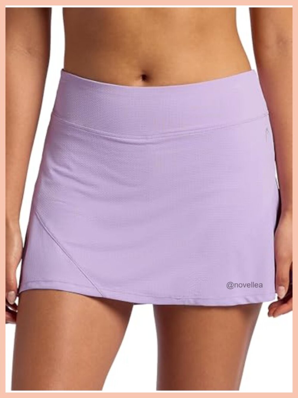 Mesh Skort Relaxed Fit 13" Inseam Built-in Compression Shorts Pockets